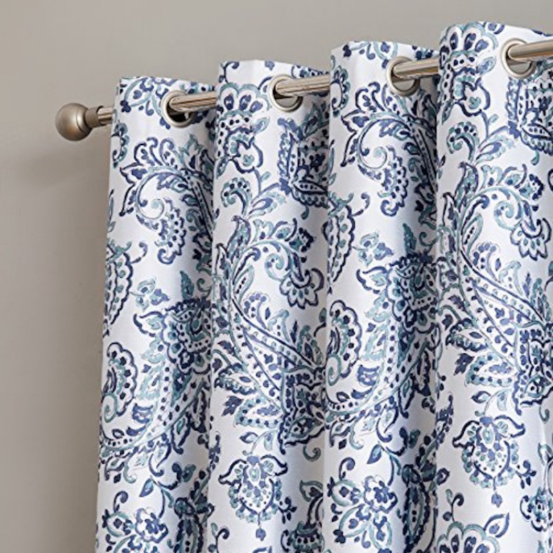 New design 100% Polyester jacquard curtain pelmet office pictures velvet curtains for sale