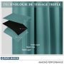 Modern Blackout Curtains For Living Room Bedroom Window Treatment Blinds Finished Drapes Solid Color Kitchen Curtains Custom