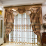 Luxury Embroidery Curtain And Drapes, 2019 Home Textile American Window Curtain/