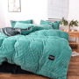 Explosion Style Magic Velvet Four-Piece Net Red, Double-Sided Velvet Crystal Velvet Kit Bedding Home Textiles /