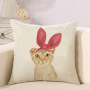 Listening To The Music Of The Cat Sofa Car Pad Waist, Cotton And Cat Cat Pillow Pillowcase Explosion Models /