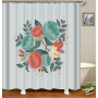 Drop Shipping Polyester Shower Curtainsnew design fashion printed polyester 3d shower curtains for bathroom/
