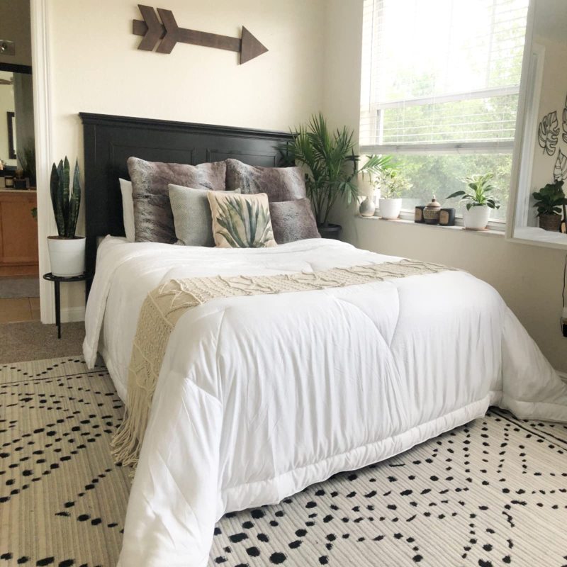 Nappe de style maison de campagne tissée à la main en gros avec de longs glands en macramé pour table à manger de mariage