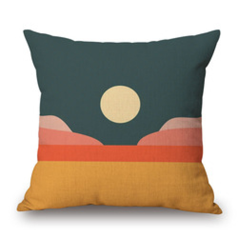 Nordic Simple Geometric Pillow Cotton and Hemp Texture Sofa Display Pillow,Knitted Cushion Cover Home Decor/