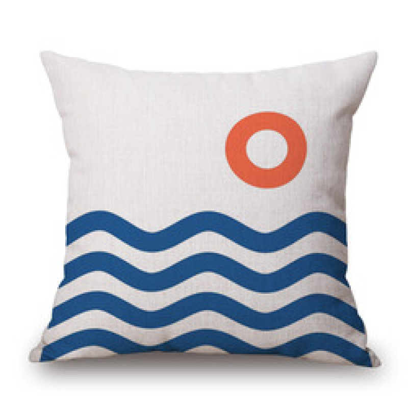 Nordic Simple Geometric Pillow Cotton and Hemp Texture Sofa Display Pillow,Knitted Cushion Cover Home Decor/