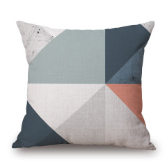 Nordic Simple Geometric Pillow Cotton and Hemp Texture Sofa Display Pillow,Knitted Cushion Cover Home Decor/
