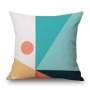 Nordic Simple Geometric Pillow Cotton and Hemp Texture Sofa Display Pillow,Knitted Cushion Cover Home Decor/