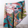 Forest Dancer Throw Blanket Multifunction 2 Sides Sofa Covers Cobertor Tassel Dust Cover Air Conditioning Blankets For Bed/