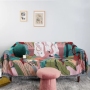 Forest Dancer Throw Blanket Multifunction 2 Sides Sofa Covers Cobertor Tassel Dust Cover Air Conditioning Blankets For Bed/