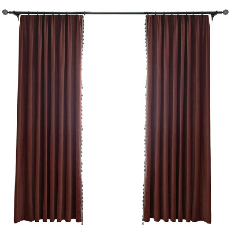 100% Blackout Curtains 2 Panels Faux Linen Curtains Blush Pink Room Darkening Curtains 52 X 84 Inches Thermal Insulate