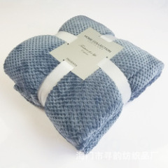 Super Soft Blanket Flannel Aircraft Sofa Use Office Children Blanket Towel Travel Fleece Mesh Portable Car Travel Cover Blanket