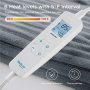 Heating Throw Blanket Polyester Washable Double Digital Heated Blanket 2021 Twin Under Bed Warmer Electric Blanket