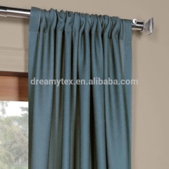 2019 new design woven ready made curtain window custom drapes sheer curtain