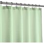 Green Waffle Weave Hotel Luxury Spa Bathroom 72x72 Waterproof Polyester Shower Curtain, 230gsm Heavy Duty Fabric Shower Curtain/
