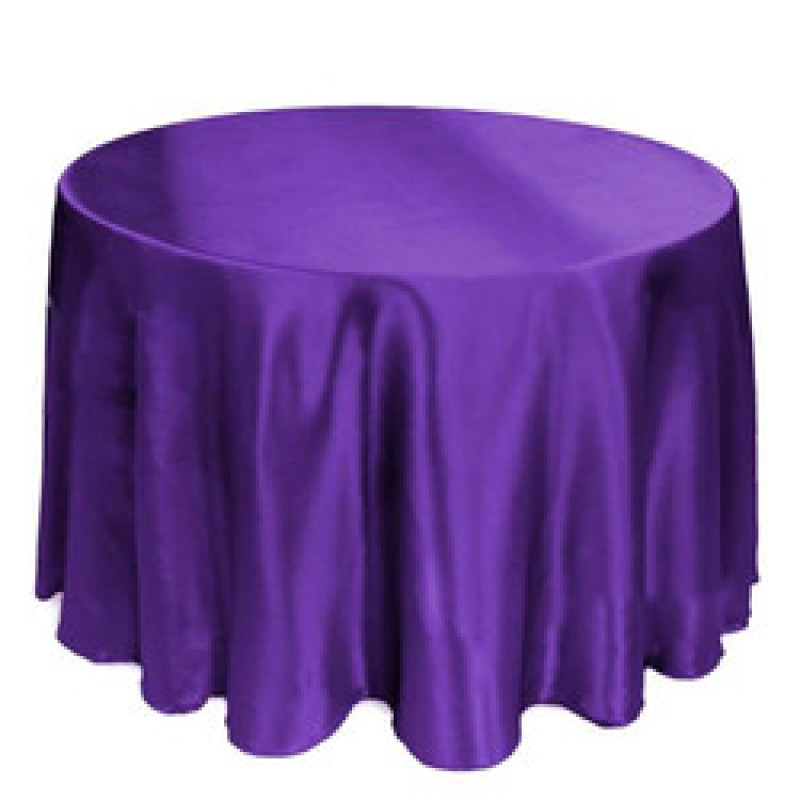 Polyester Round White Tablecloth For Wedding Hotel Table Cloth Table Cover Overlay tapetes nappe mariage Tablecloth Black