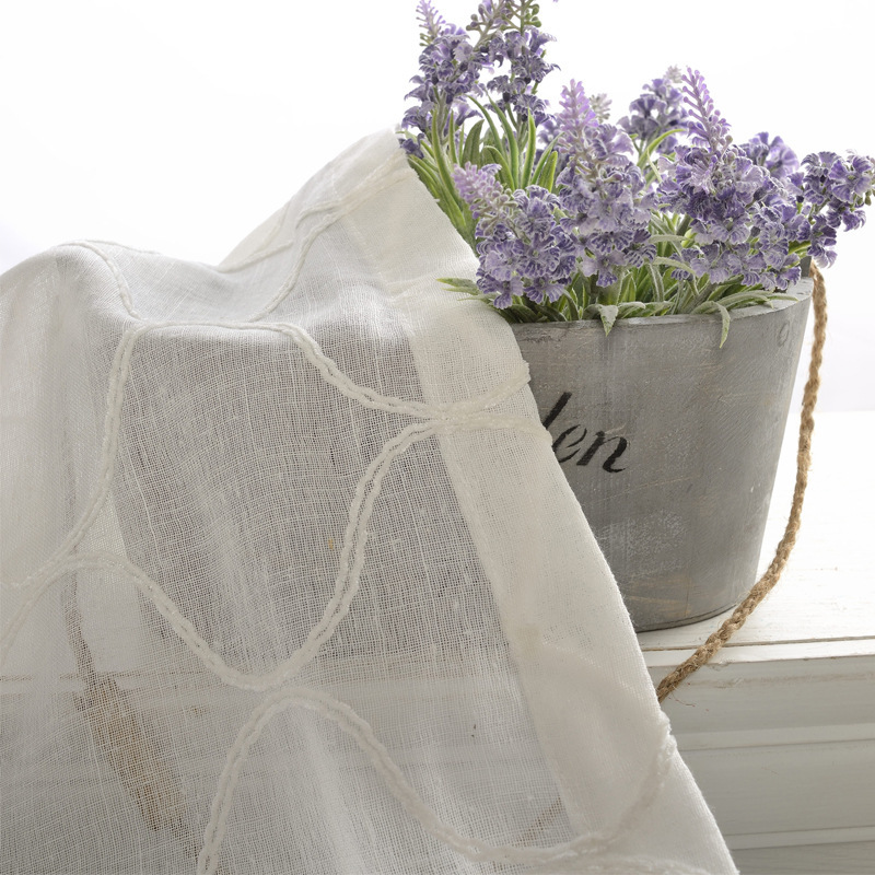 Home Accessories Hospital Cortinas Para Sala# Ready Made Sheer Curtain,european Best Selling Products Moroccan Embroidered Hotel