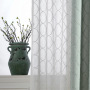 Home Accessories Hospital Cortinas Para Sala# Ready Made Sheer Curtain,european Best Selling Products Moroccan Embroidered Hotel