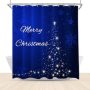 Clear Hotel 3D Shower Curtain, Famous Zhejiang Christmas Shower Curtain*