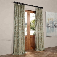 ready made yarn dyed window rod trim saudi arabia living room curtains