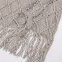 Bed Knitted Blanket Geometric Sofa Blanket Cover with Tassel Travel Line Blanket Home Decoration/