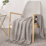 Bed Knitted Blanket Geometric Sofa Blanket Cover with Tassel Travel Line Blanket Home Decoration/