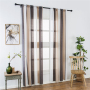 Productos Mas Vendidos En China Linen Cortinas, Online Store Guangzhou Window Curtain Sheer Panels/