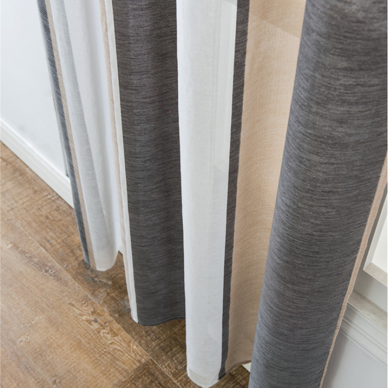 Productos Mas Vendidos En China Linen Cortinas, Online Store Guangzhou Window Curtain Sheer Panels/