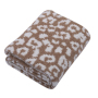 Nordic Style  Leopard print comfortable blanket beautiful pattern, thick blanket,/