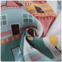 Contener home curtains for the living room fabric cortina infantil, Made in China latest curtains for boys room