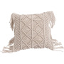 Chenille geometric cushion pillowcase cushion cover Nordic Moroccan  jacquard tassel pillowcase sofa/