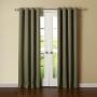 Polyester bedroom printed solid grommet high quality breathable blackout curtains