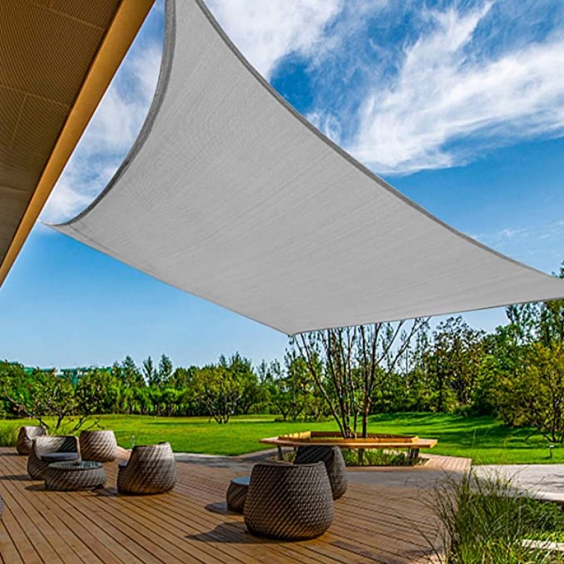 Amazon thermal waterproof sun shade net, outdoor sun shade sail/
