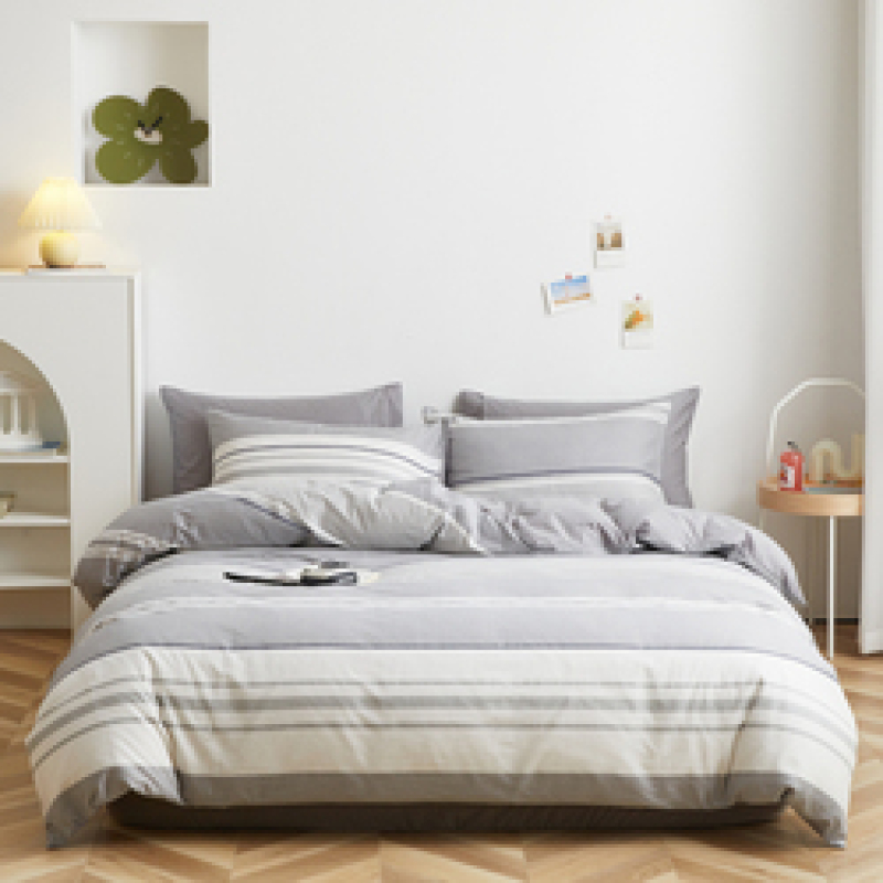 4 Pcs Bedsheets Bedding Set for Kids/ 100% Cotton Bedding Comforter Sets, Cheap Queen Size Adult Cartoon Modern 80 YK 1set 300tc