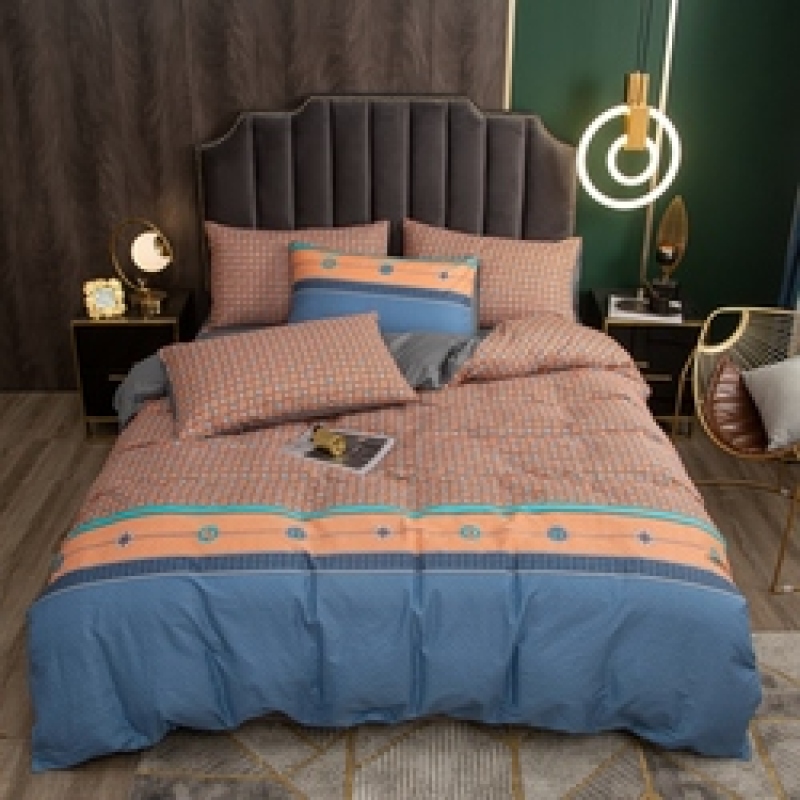 4 Pcs Bedsheets Bedding Set for Kids/ 100% Cotton Bedding Comforter Sets, Cheap Queen Size Adult Cartoon Modern 80 YK 1set 300tc