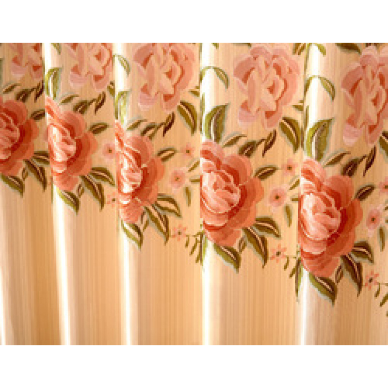 Textiles Embroidery Blackout living Room Cortinas Wholesale Luxury Curtains