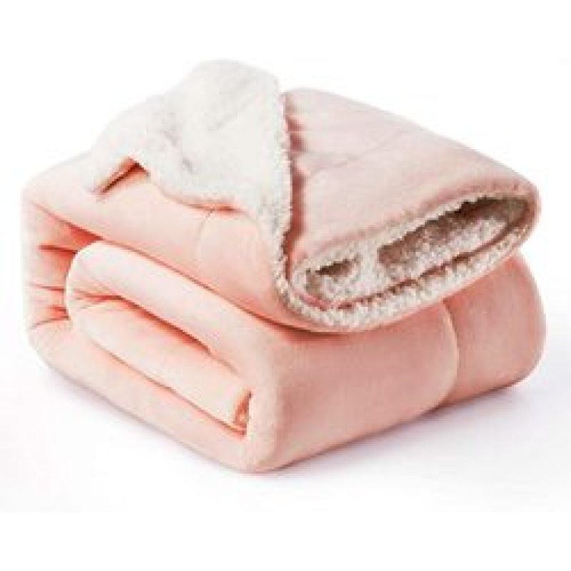 Winter Thick Blankets Double Sided Solid Color Travel Adults And Children Blanket Sofa Warm Wool Blanket Bedspread Quilt Cover