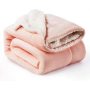 Winter Thick Blankets Double Sided Solid Color Travel Adults And Children Blanket Sofa Warm Wool Blanket Bedspread Quilt Cover