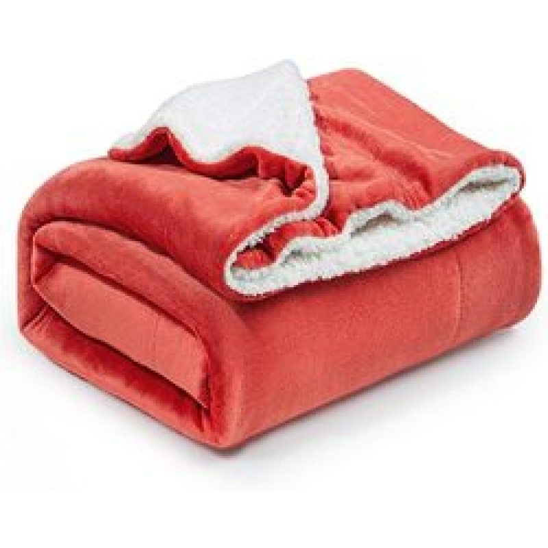Winter Thick Blankets Double Sided Solid Color Travel Adults And Children Blanket Sofa Warm Wool Blanket Bedspread Quilt Cover