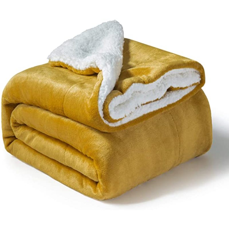 Winter Thick Blankets Double Sided Solid Color Travel Adults And Children Blanket Sofa Warm Wool Blanket Bedspread Quilt Cover