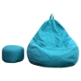 Dropshipping Factory Wholesale Lazy Bean Bag Sofa Chair Cover No Filler Floor Seat Tatami