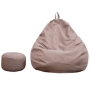Dropshipping Factory Wholesale Lazy Bean Bag Sofa Chair Cover No Filler Floor Seat Tatami