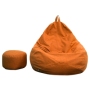 Dropshipping Factory Wholesale Lazy Bean Bag Sofa Chair Cover No Filler Floor Seat Tatami