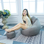 Dropshipping Factory Wholesale Lazy Bean Bag Sofa Chair Cover No Filler Floor Seat Tatami