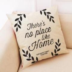 New Black And White Simple Cushion Cover, Nordic Style Home Cotton And Linen Cushion Cover /
