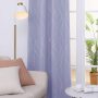 New style heat-insulating short curtains in 2 packs, purple blackout curtains for small windows in the living room/
