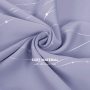 New style heat-insulating short curtains in 2 packs, purple blackout curtains for small windows in the living room/