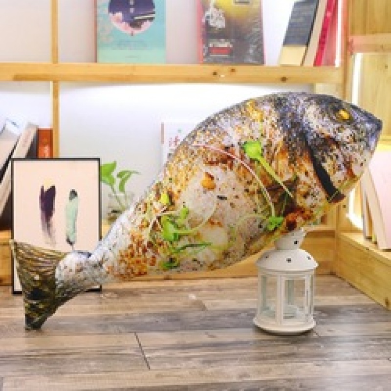 Simulation food doll plush cushion, snack pillow,3D printed pillow case/
