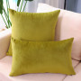 Black Velvet Pillow Covers For Sofa, Black Soft Cushion Covers /