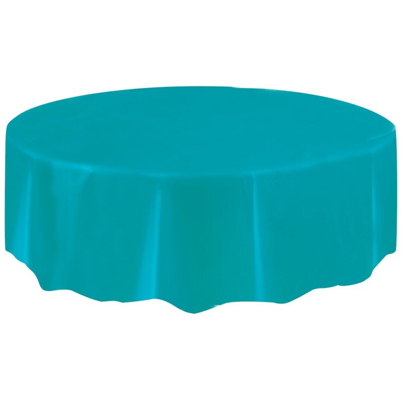 High Quality Water proof White Black Disposable Plastic Solid 108 inch round tablecloth 120 inch For Party Birthday Kitchen