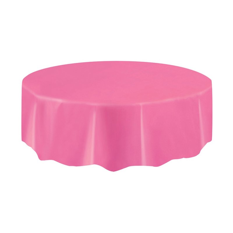 High Quality Water proof White Black Disposable Plastic Solid 108 inch round tablecloth 120 inch For Party Birthday Kitchen